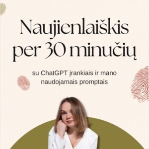 Naujienlaiškis per 30 min. su CHATGPT